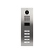 DoorBird Doorbird IP Video Door Station D2105V, stainless steel V2A, brushed, 2 call button DoorBird Doorbird IP Video Door Station D2105V, stainless steel V2A, brushed, 2 call button