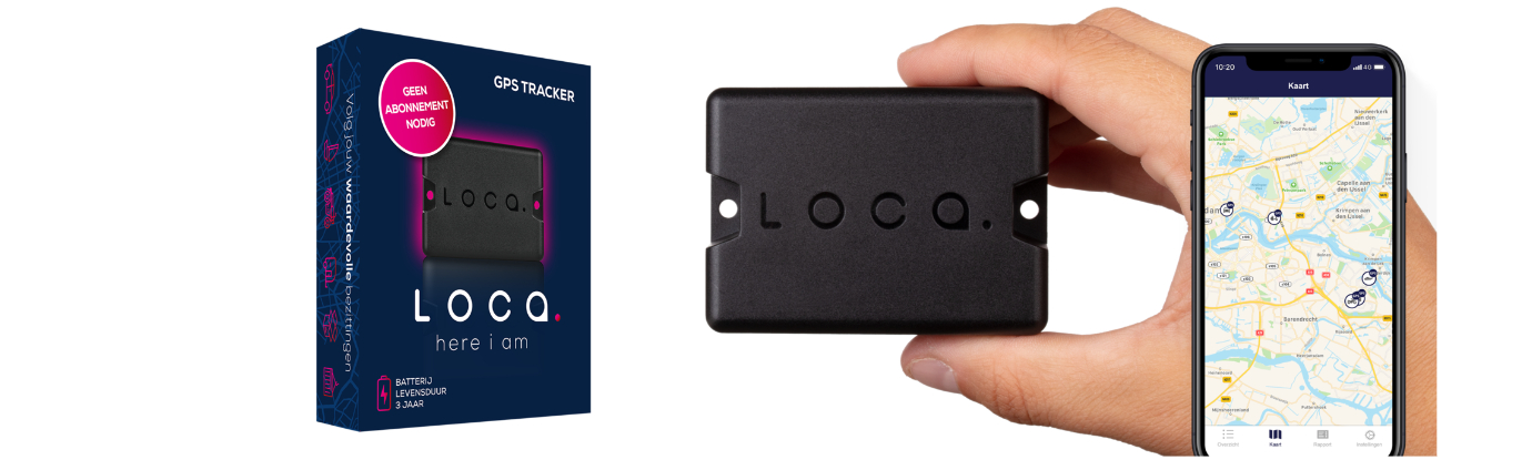 NIEUW! <BR> Loca GPS tracker