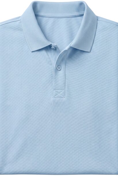 Heren Poloshirts Korte Mouw - Polo Shirt Heren - GB150-32 - Licht Blauw
