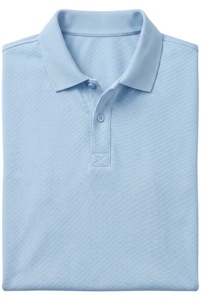 Heren Poloshirts Korte Mouw - Polo Shirt Heren - GB150-32 - Licht Blauw
