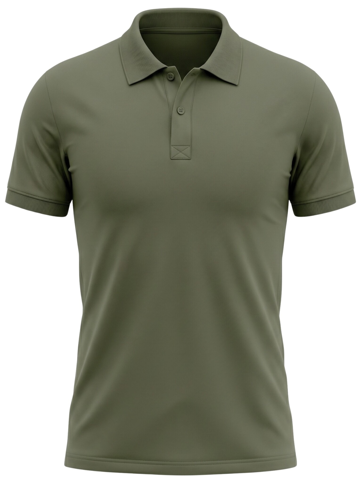 Heren Poloshirts Korte Mouw - Polo Shirt Heren - GB150-33 - Olijfgroen-3