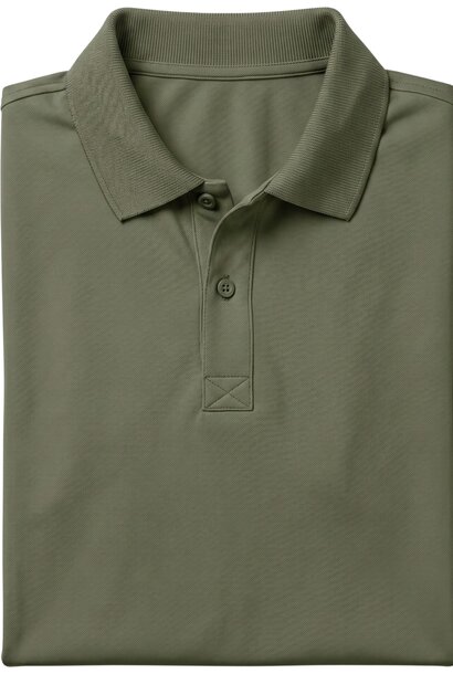 Heren Poloshirts Korte Mouw - Polo Shirt Heren - GB150-33 - Olijfgroen