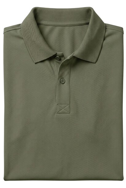Heren Poloshirts Korte Mouw - Polo Shirt Heren - GB150-33 - Olijfgroen