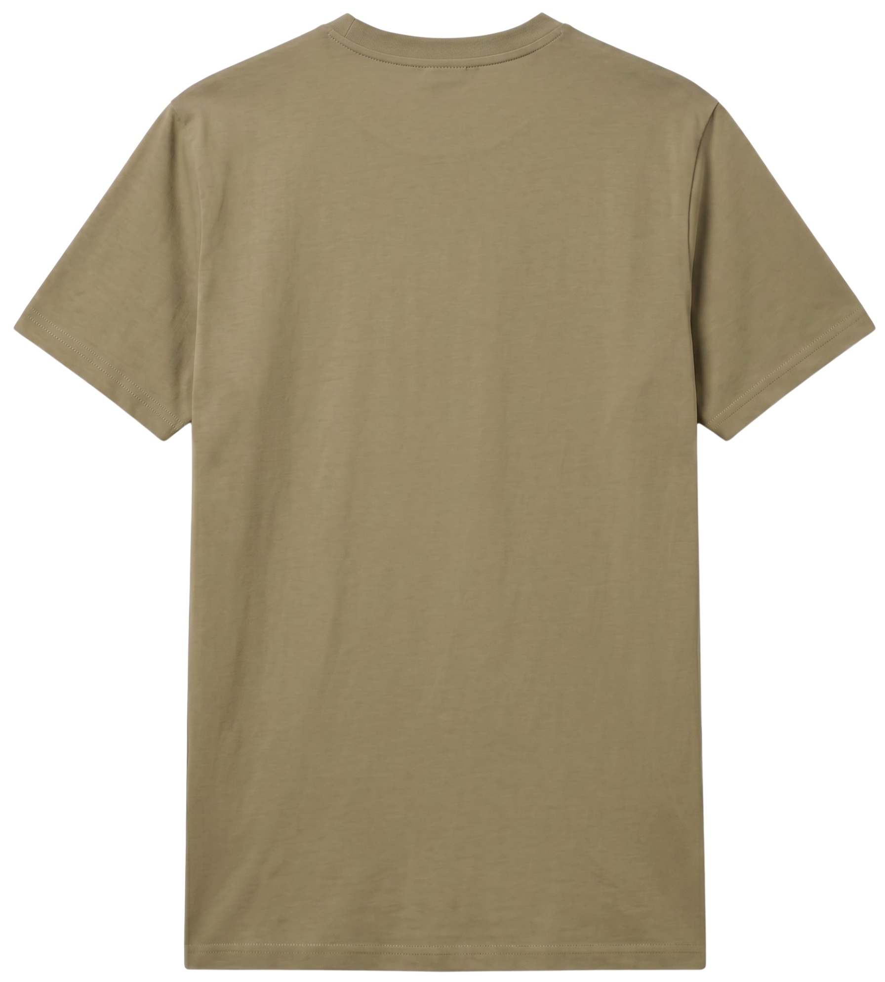 Heren T shirt - Oversized T shirt Heren - GB6530-17 - Donker Bruin-3