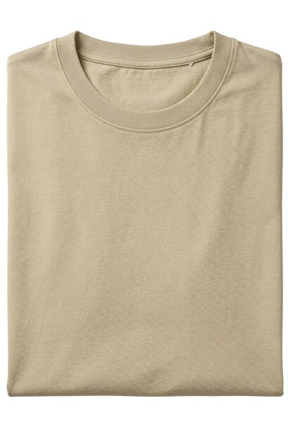 Heren T shirt - Oversized T shirt Heren - GB6530-16 - Licht Bruin