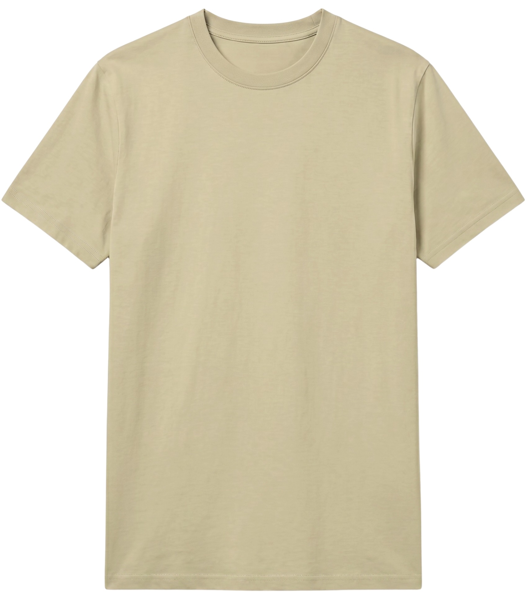 Heren T shirt - Oversized T shirt Heren - GB6530-16 - Licht Bruin-2