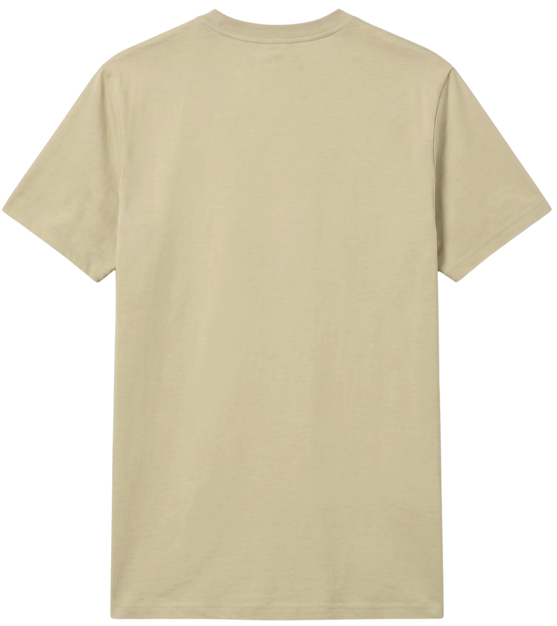 Heren T shirt - Oversized T shirt Heren - GB6530-16 - Licht Bruin-3