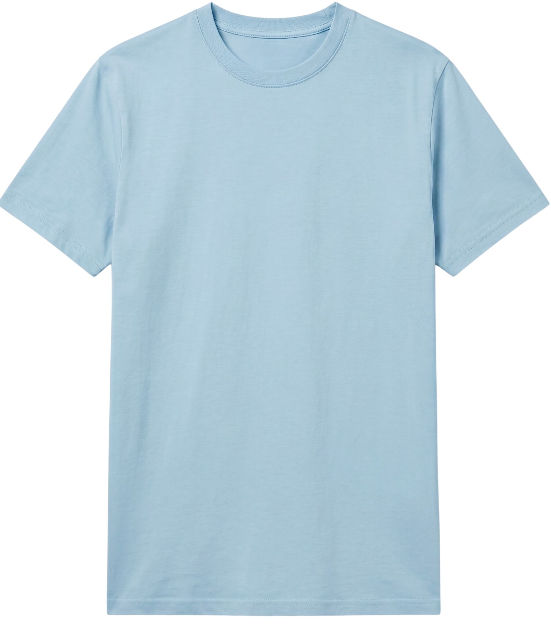 Heren T shirt - Oversized T shirt Heren - GB6530-10 - Licht Blauw-2