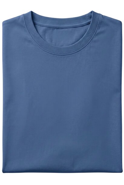 Heren T shirt - Oversized T shirt Heren - GB6530-19 - Donker Blauw