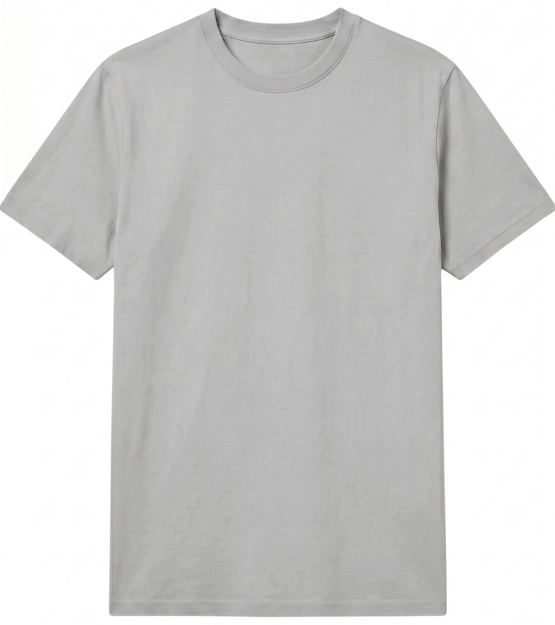 Heren T shirt - Oversized T shirt Heren - GB6530-13 - Licht Grijs-2