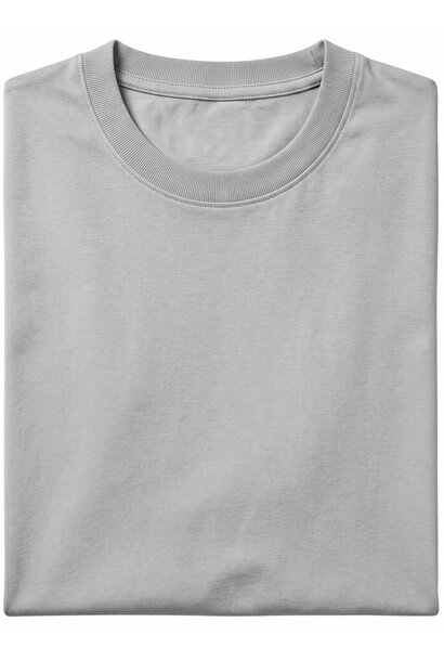 Heren T shirt - Oversized T shirt Heren - GB6530-13 - Licht Grijs
