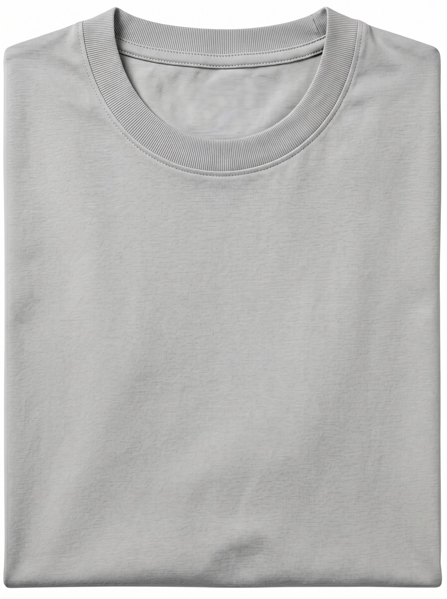 Heren T shirt - Oversized T shirt Heren - GB6530-13 - Licht Grijs-1
