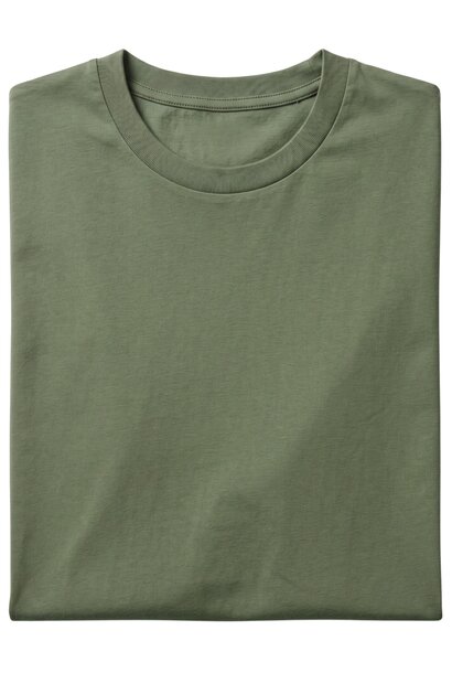 Heren T shirt - Oversized T shirt Heren - GB6530-18 - Donker Groen