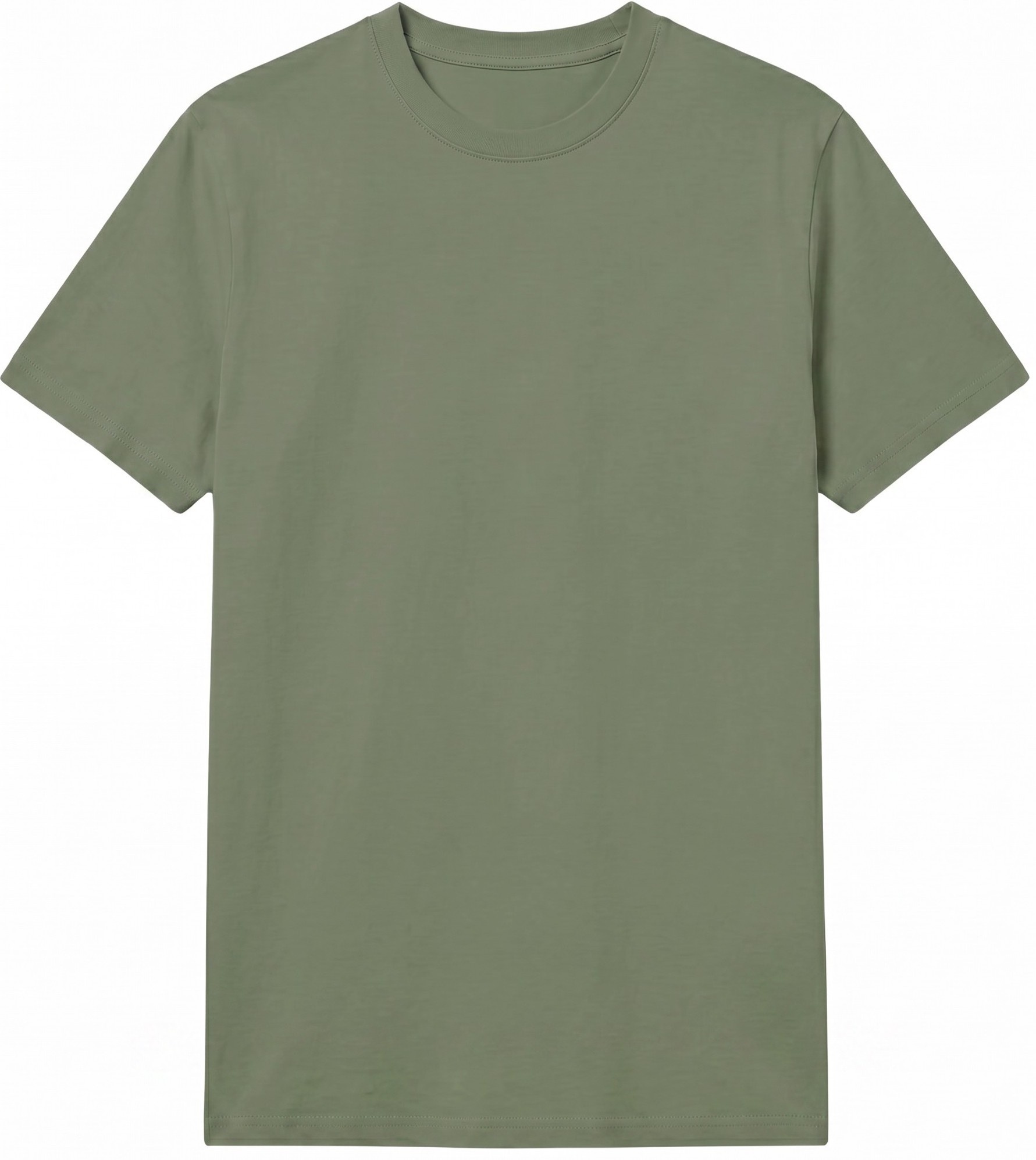 Heren T shirt - Oversized T shirt Heren - GB6530-18 - Donker Groen-2