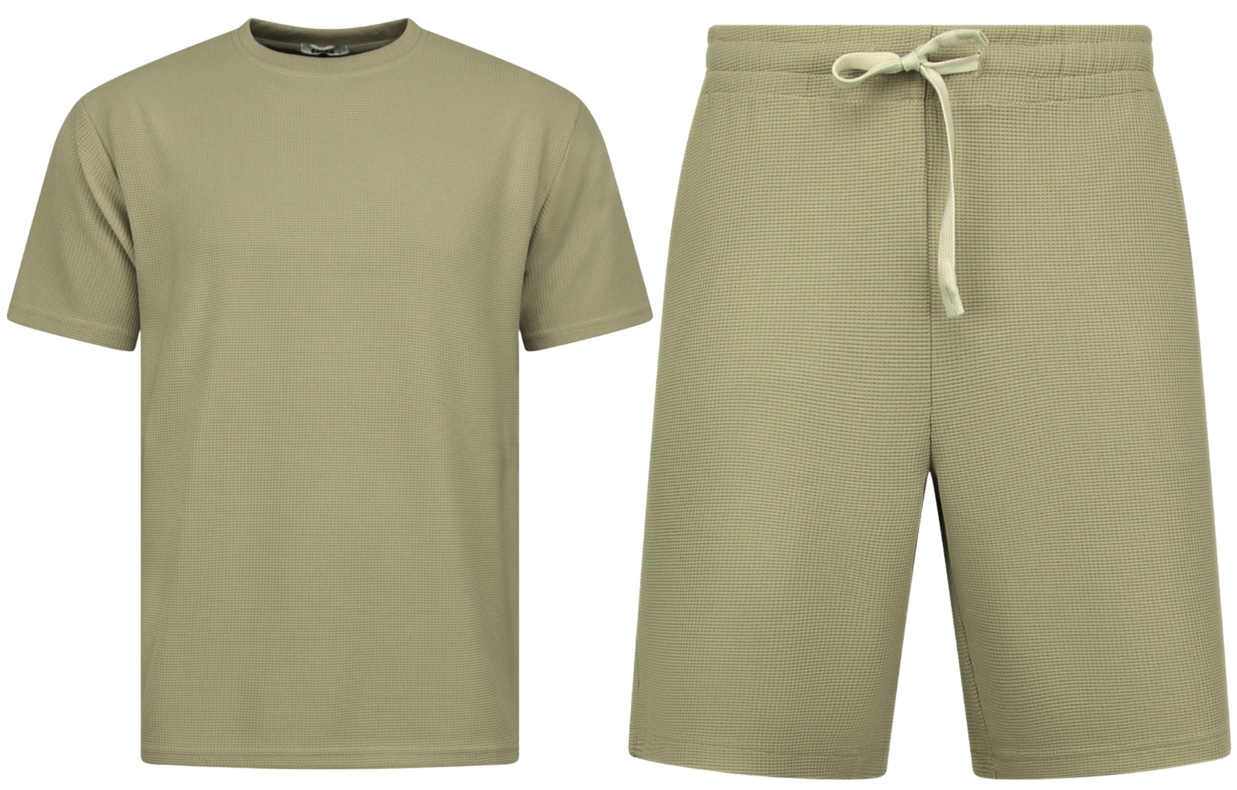 Zomerset Heren - Oversized T shirt en Shorts Heren - Twinset - GB-918 - Bruin-2