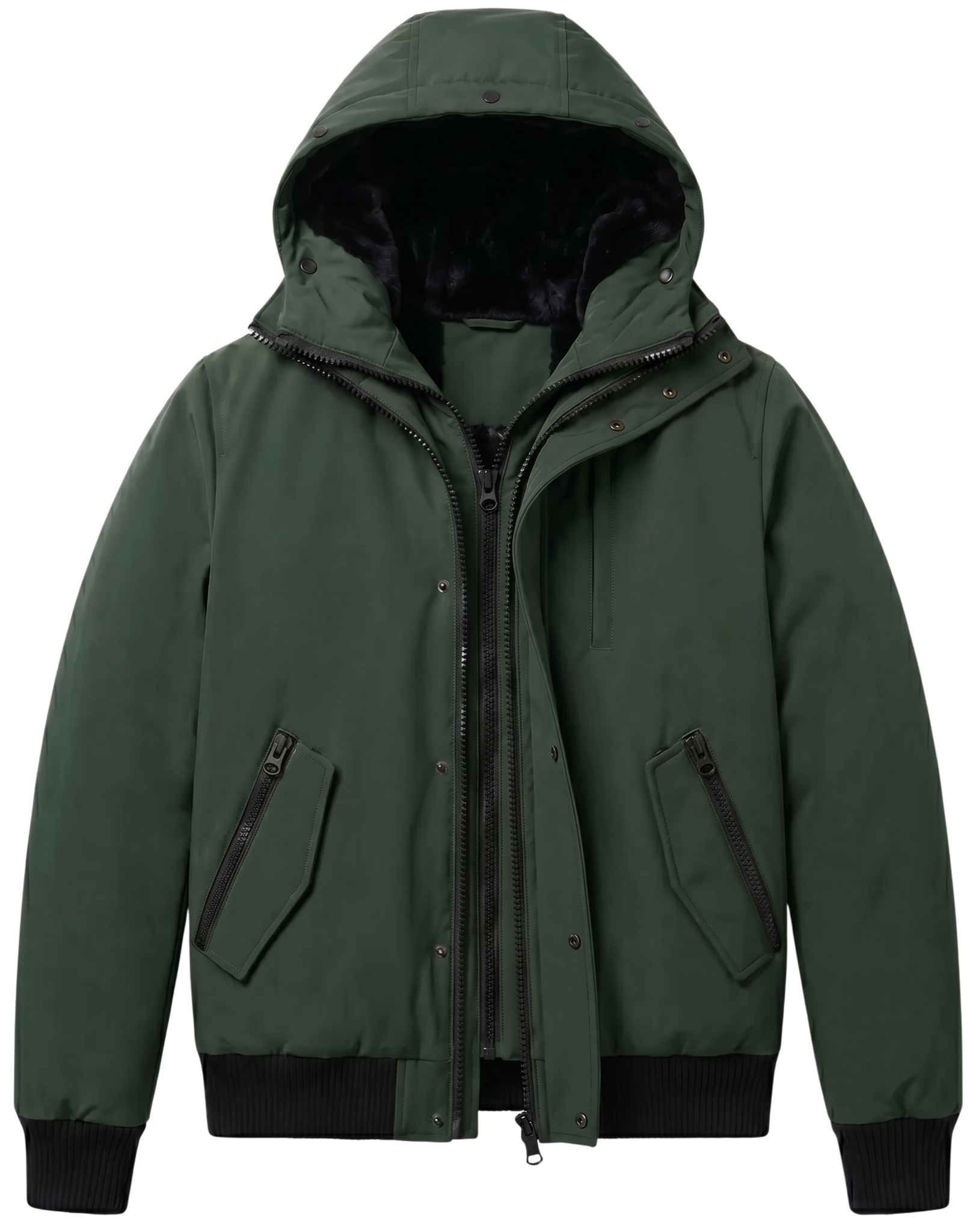 Jassen Heren - Heren Jassen Winter - LF7015 - Groen-2