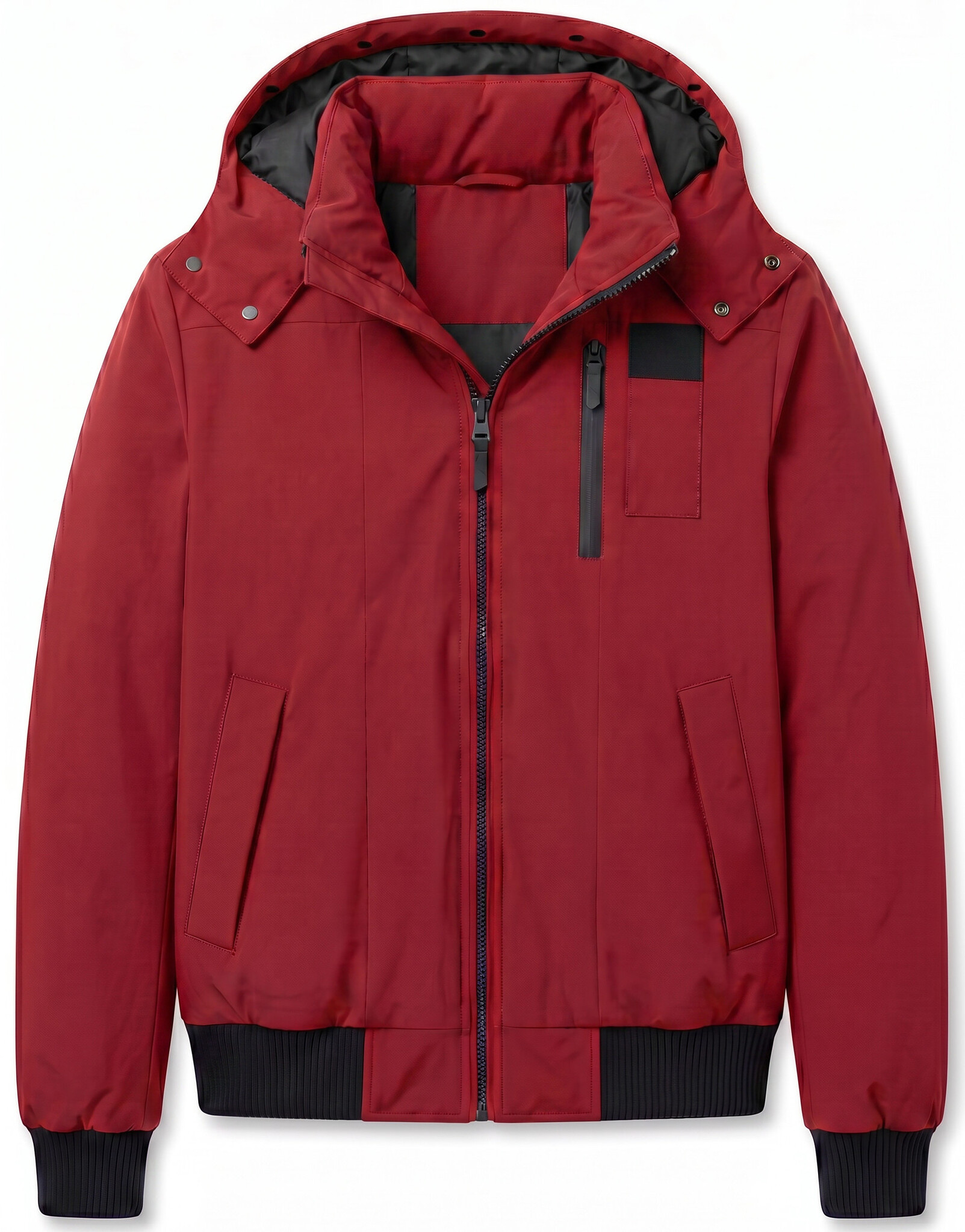 Jas Heren - Heren Jassen Winter - LF7006 - Rood-1
