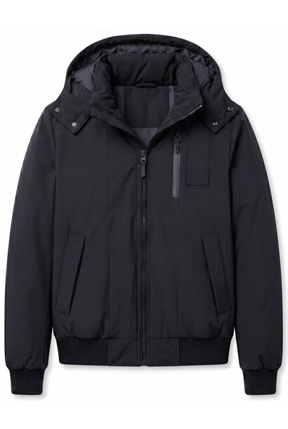 Jas Heren - Heren Jassen Winter - LF7006 - Zwart