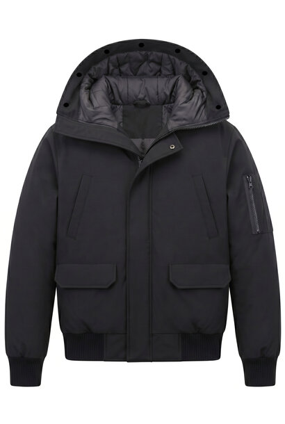 Herenjas - Winterjas Heren - LF8821 - Zwart