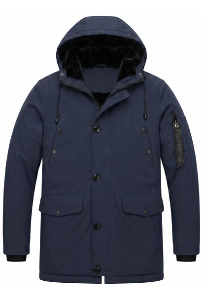 Parka Heren Winterjas - Winterjas Heren - LF7103 - Blauw