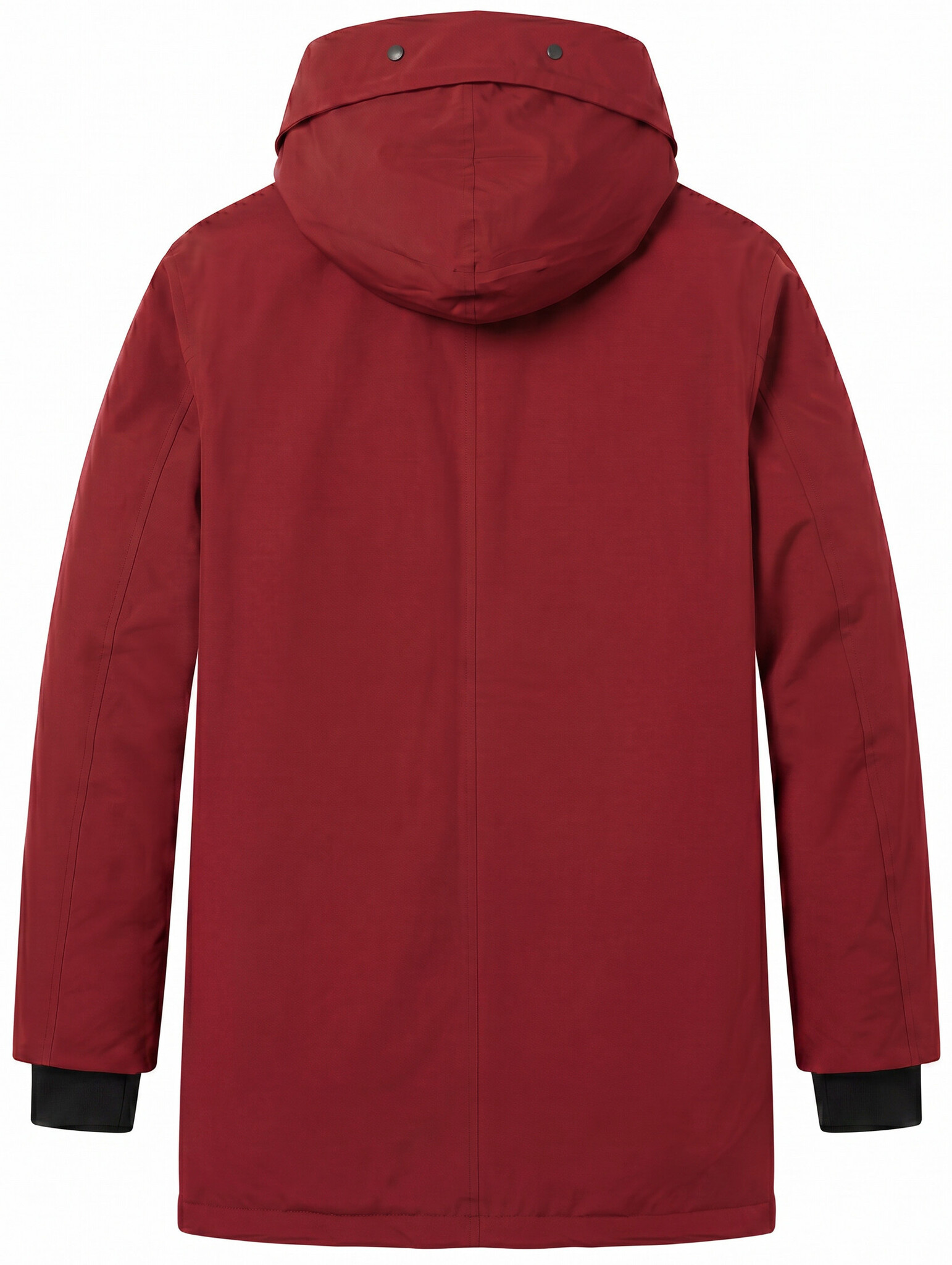 Lange jas Heren - Heren Winterjassen - LF7169 - Rood-2