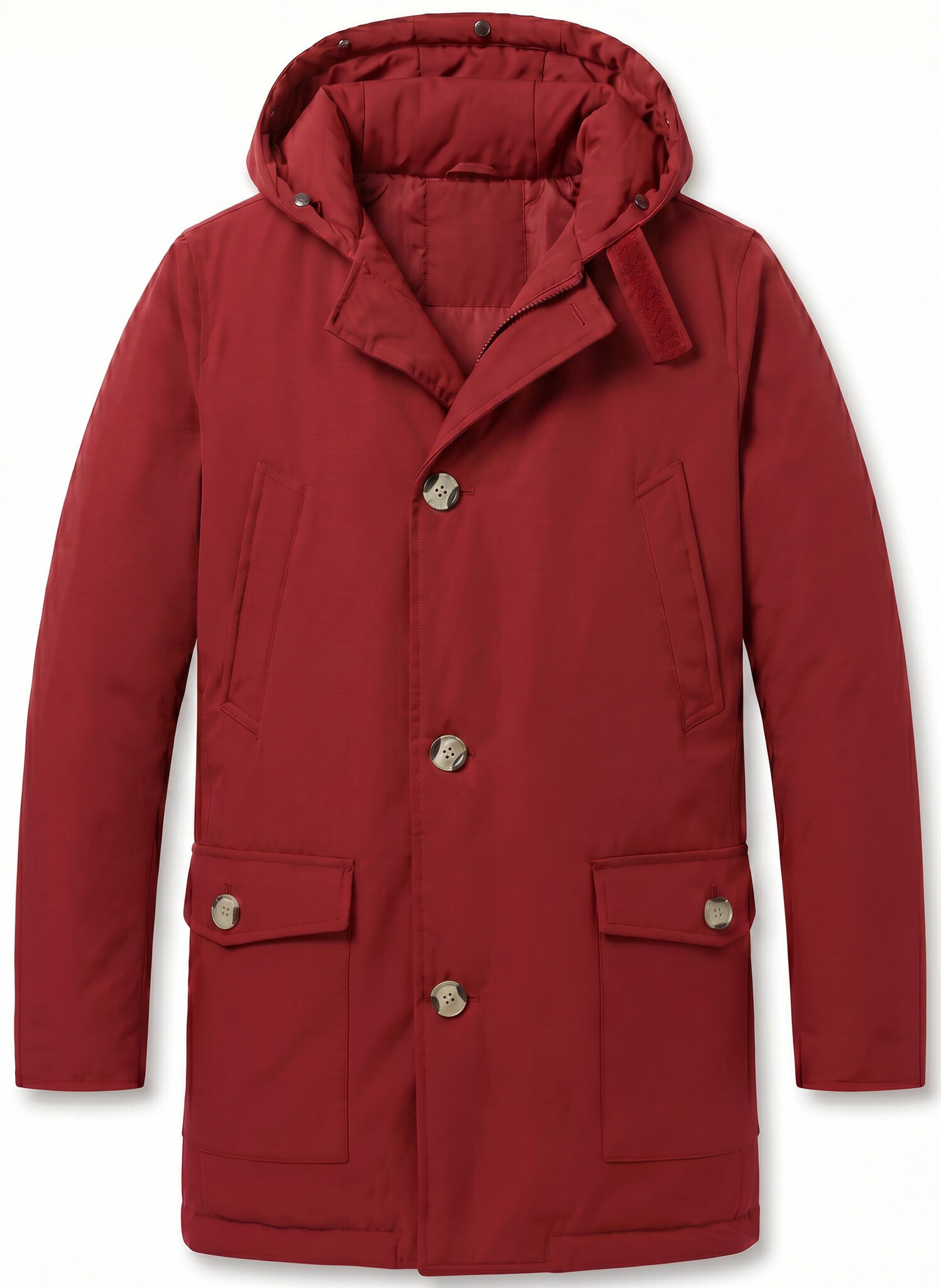 Parka Heren Winterjas - Heren Winterjas - LF7101 - Rood-1