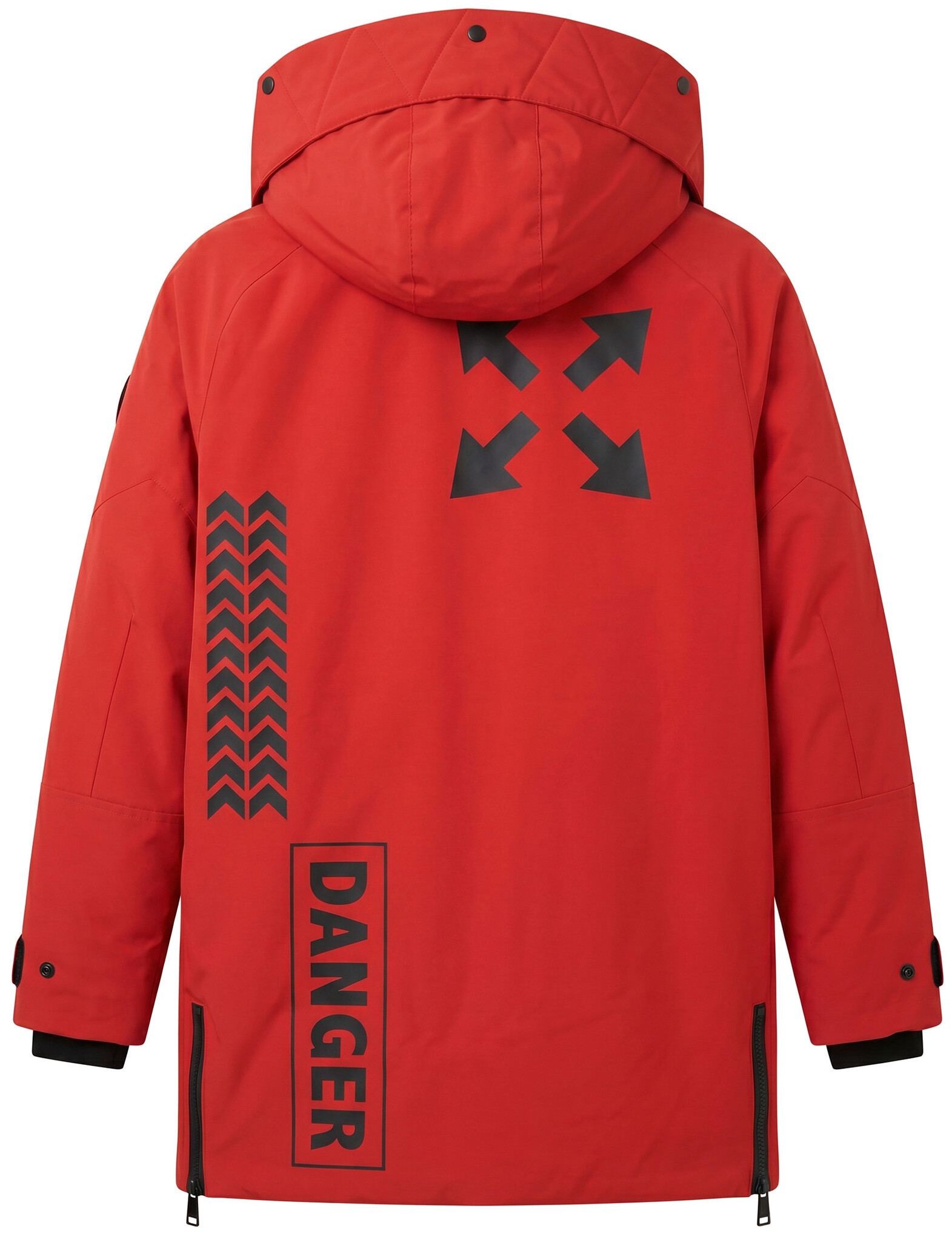 Lange Jas Heren - Winterjas Heren - LF9803 - Rood-2