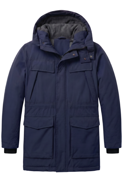 Parka Heren - Heren Winterjassen Volwassen - LF891 - Blauw