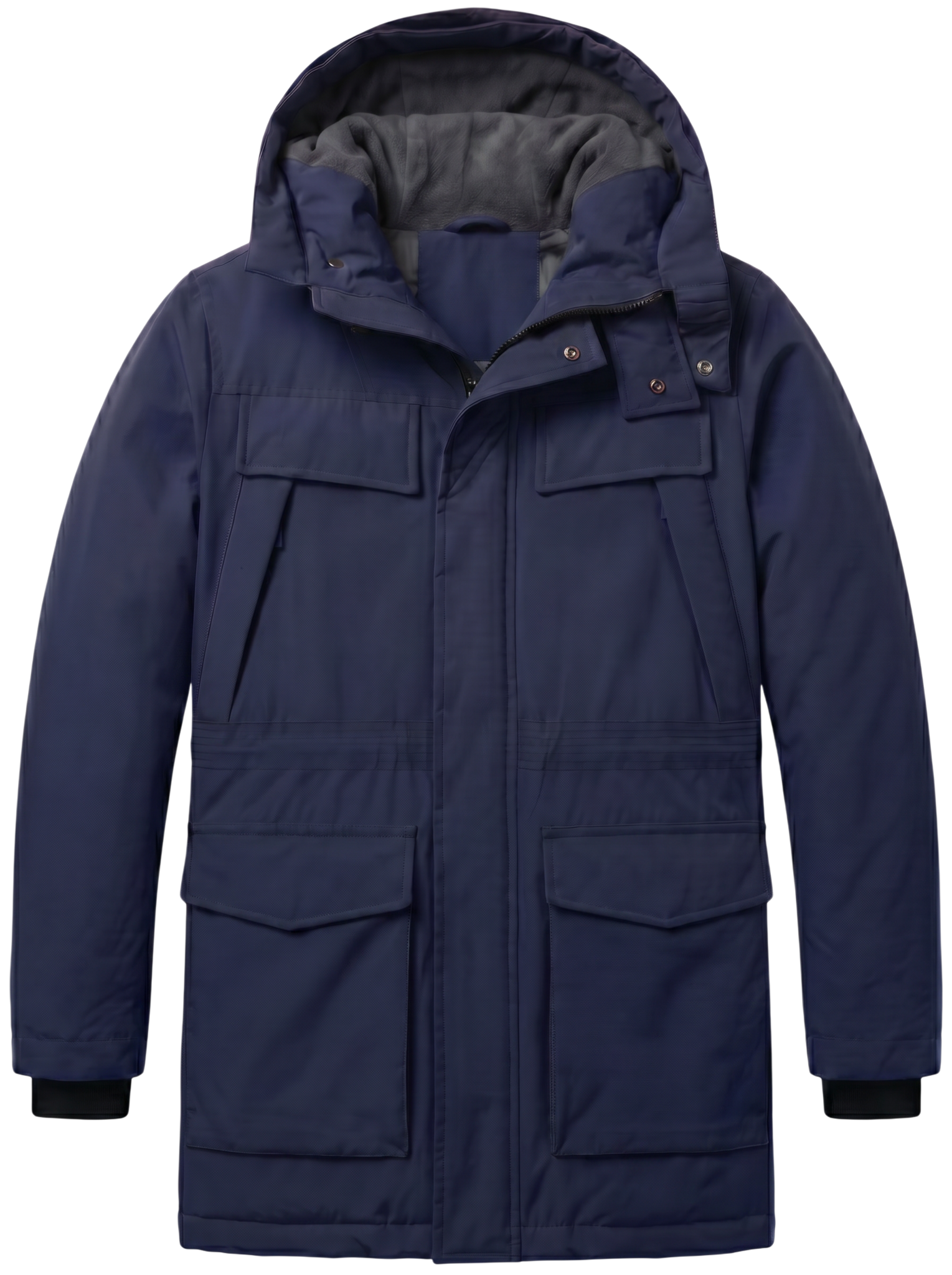 Parka Heren - Heren Winterjassen Volwassen - LF891 - Blauw-1