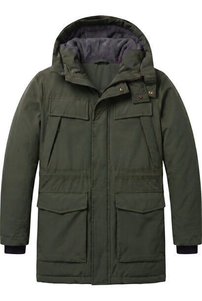 Parka Heren - Heren Winterjassen Volwassen - LF891 - Groen