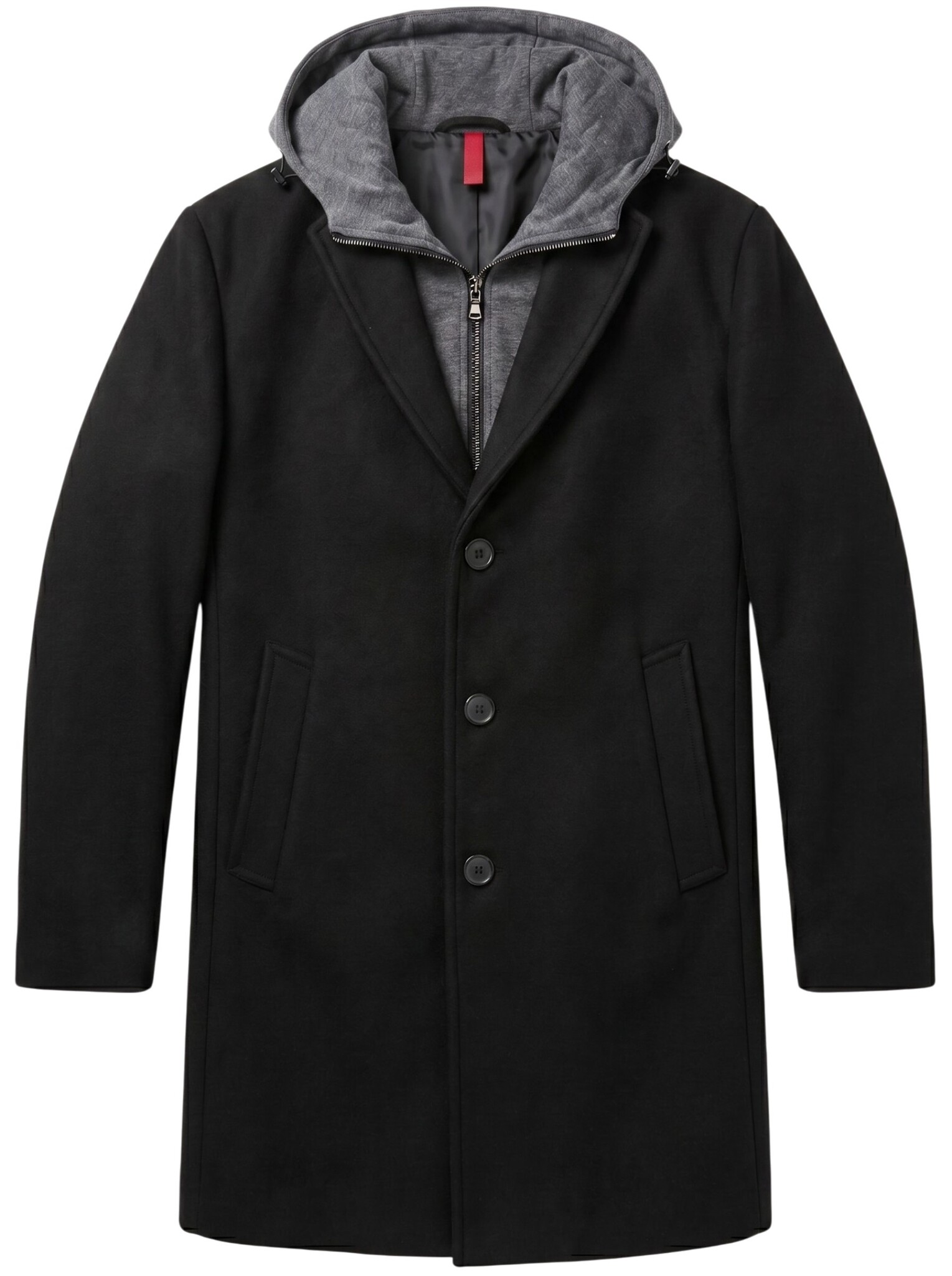 Mantel Jas Heren - Parka Heren Winterjas - LF807 - Zwart-1