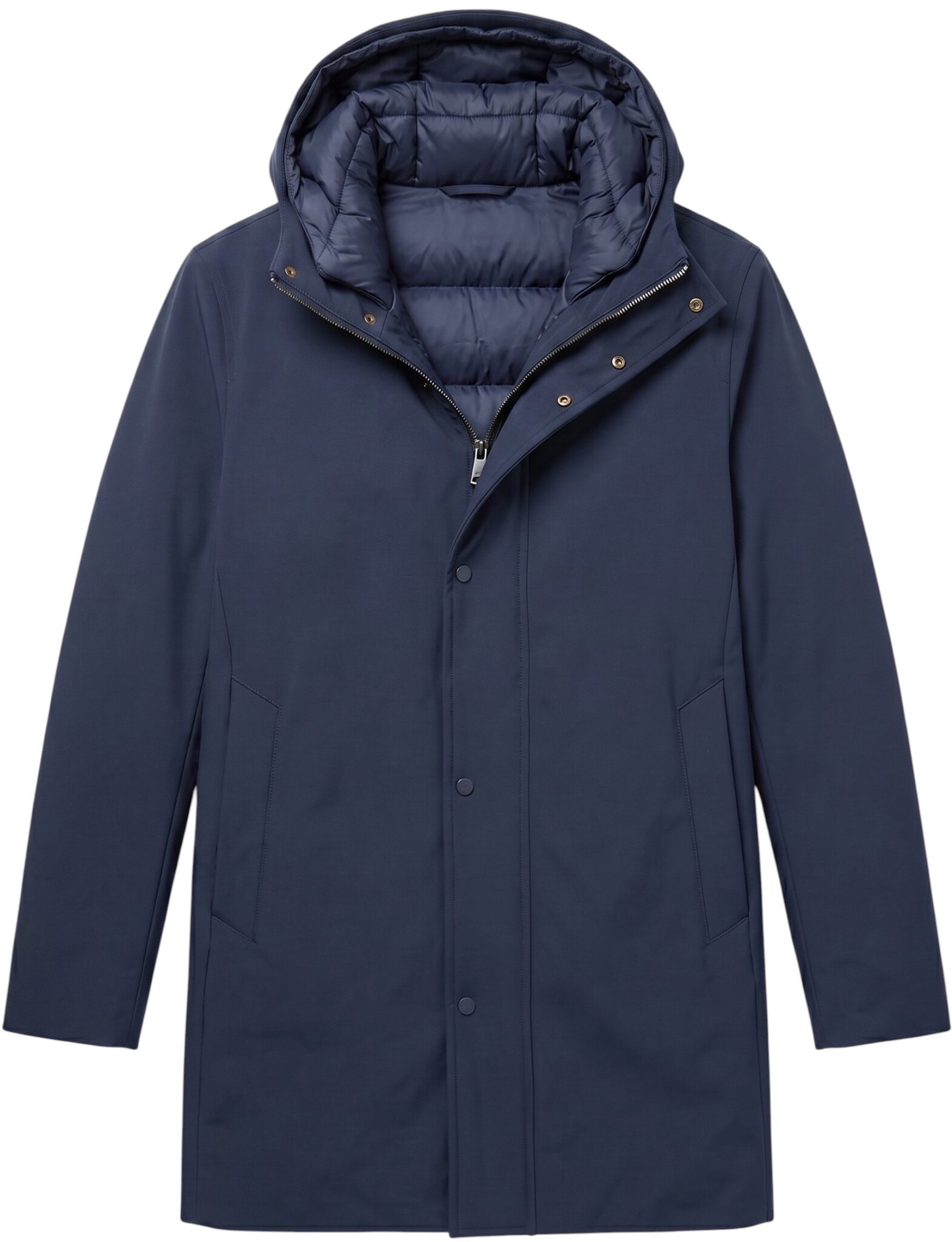 Winterjas Heren Waterdicht - Lange Jas Heren - LF8518 - Blauw-1