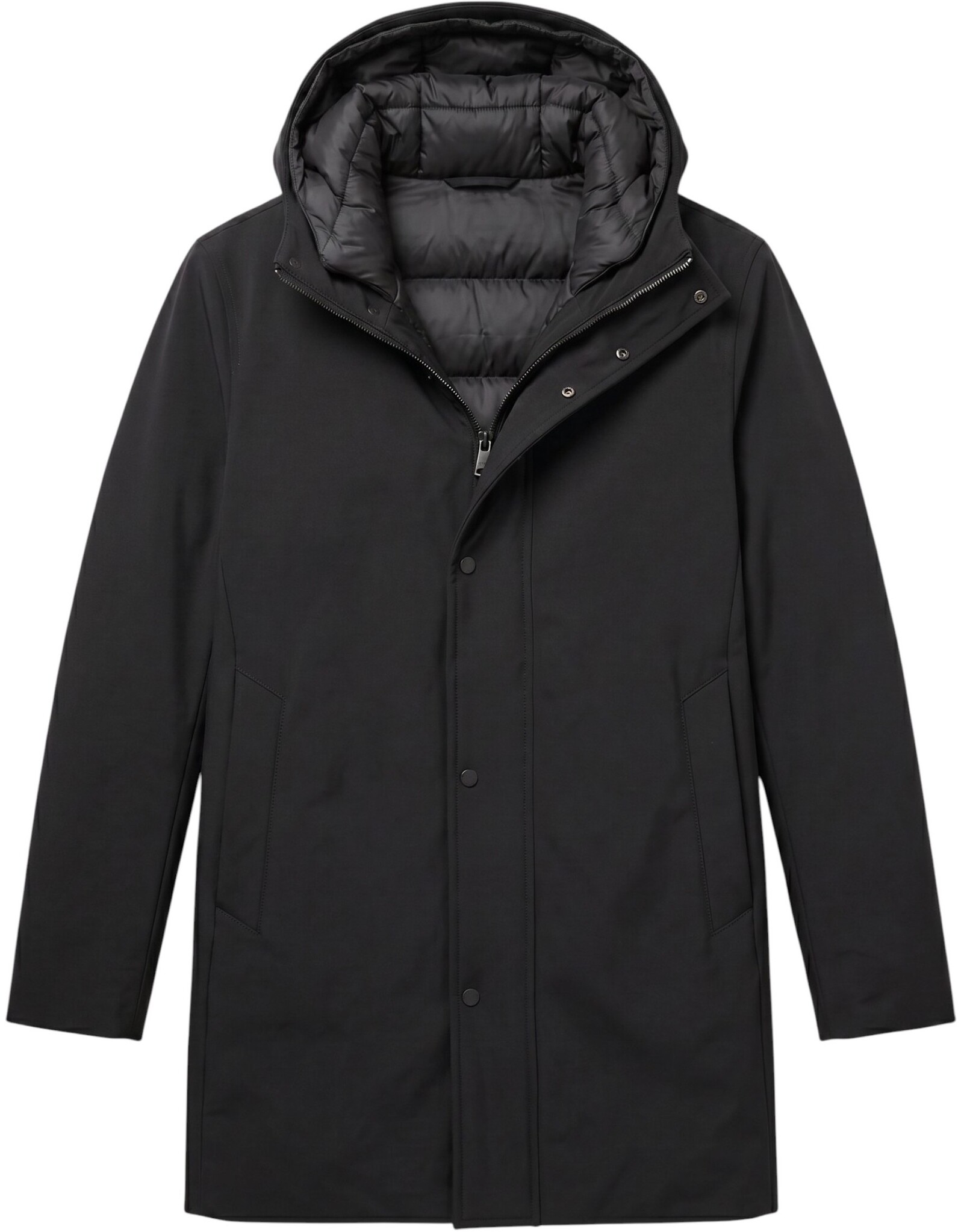 Winterjas Heren Waterdicht - Lange Jas Heren - LF8518 - Zwart-1