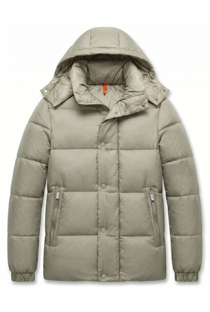 Puffer Jas Heren - Jassen Heren Winter - 8055 - Beige