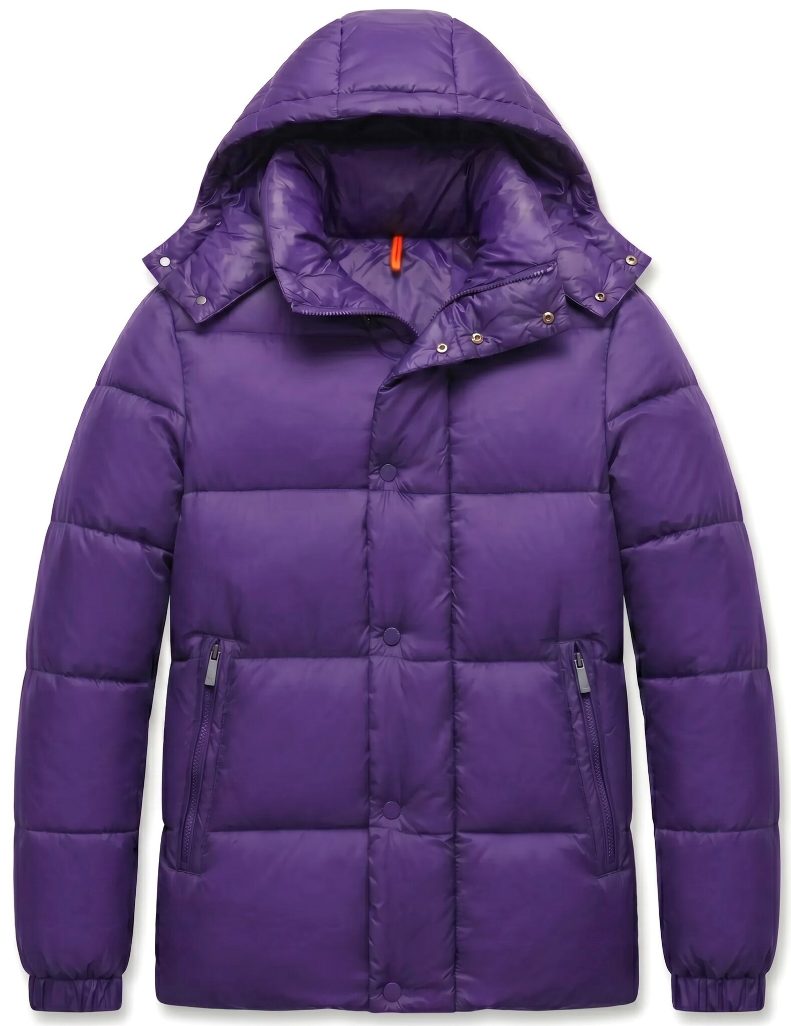 Puffer Jas Heren - Jassen Heren Winter - 8055 - Paars-1