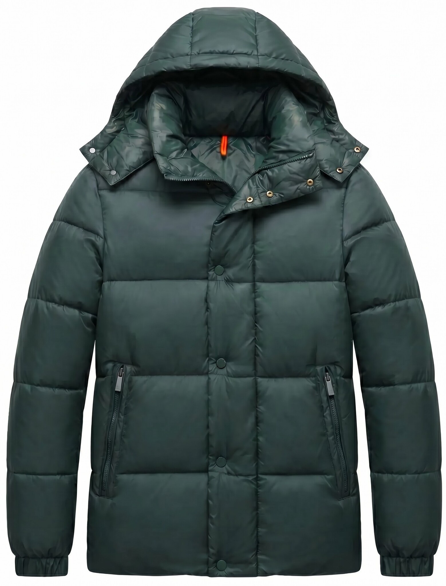 Puffer Jas Heren - Jassen Heren Winter - 8055 - Groen-1