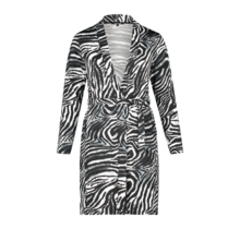 Cardigan Crista Zebra