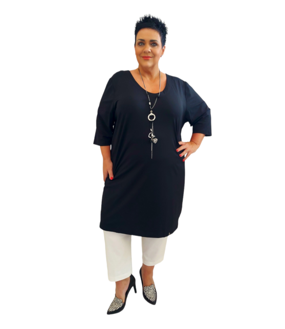 Dress Rina Travel  3/4 Sleeve