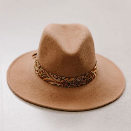 Fedora Wide Brim Cognac Fedora Wide Brim Cognac