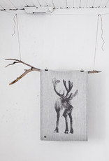 Lapuan Kankurit Kitchentowel with moose "Poro" designer Teemu Jarvi