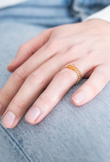 A Beautiful Story Ring 'Beauty' - Citrine Gold