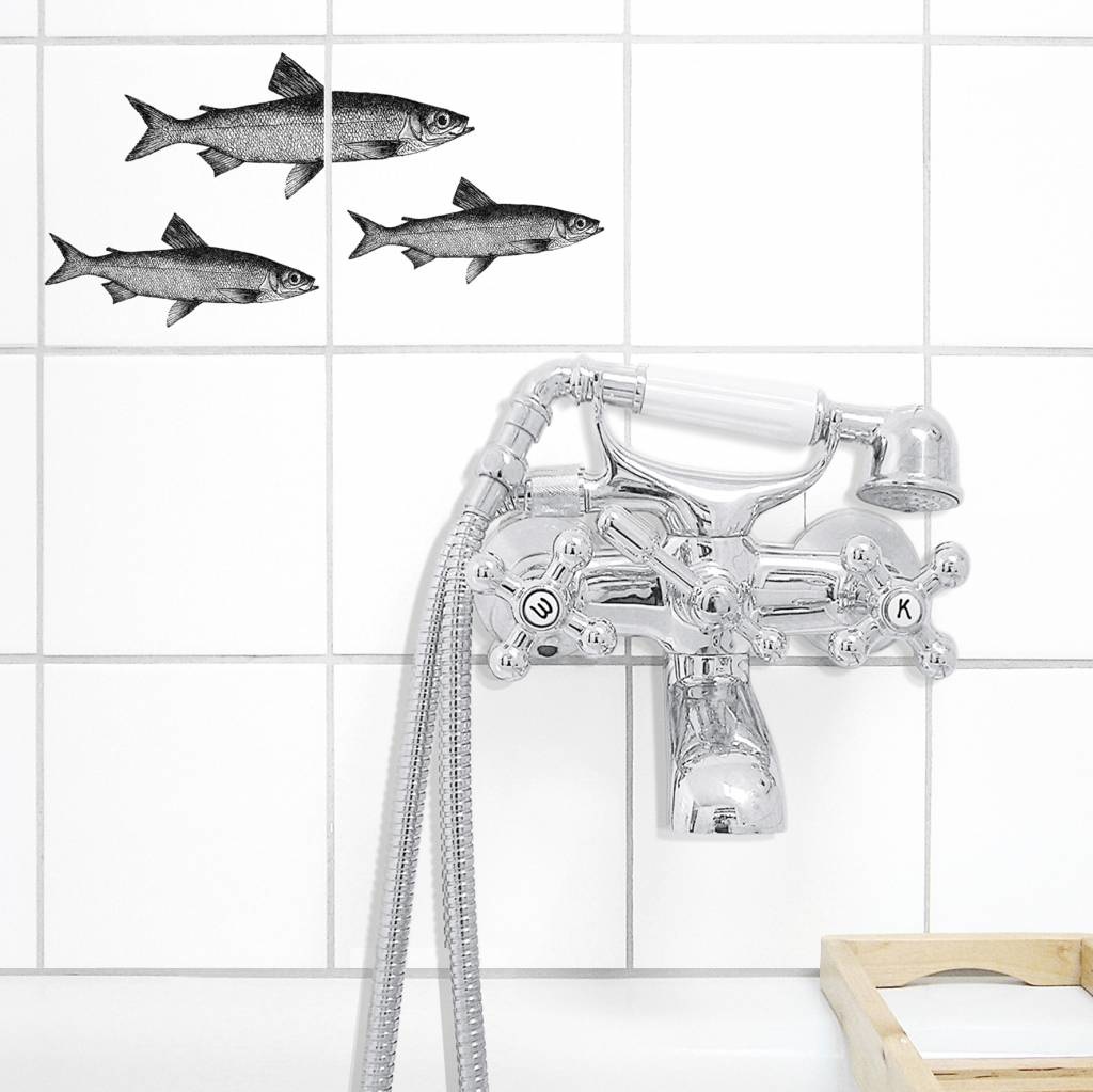 Boubouki muur / tegelsticker 'Sprotten'