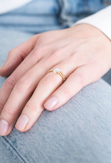 A Beautiful Story Ring 'Beauty' - Moonstone Gold