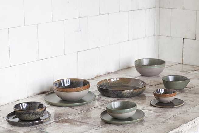 Serax Bowl 'Surface' Grey/Indi