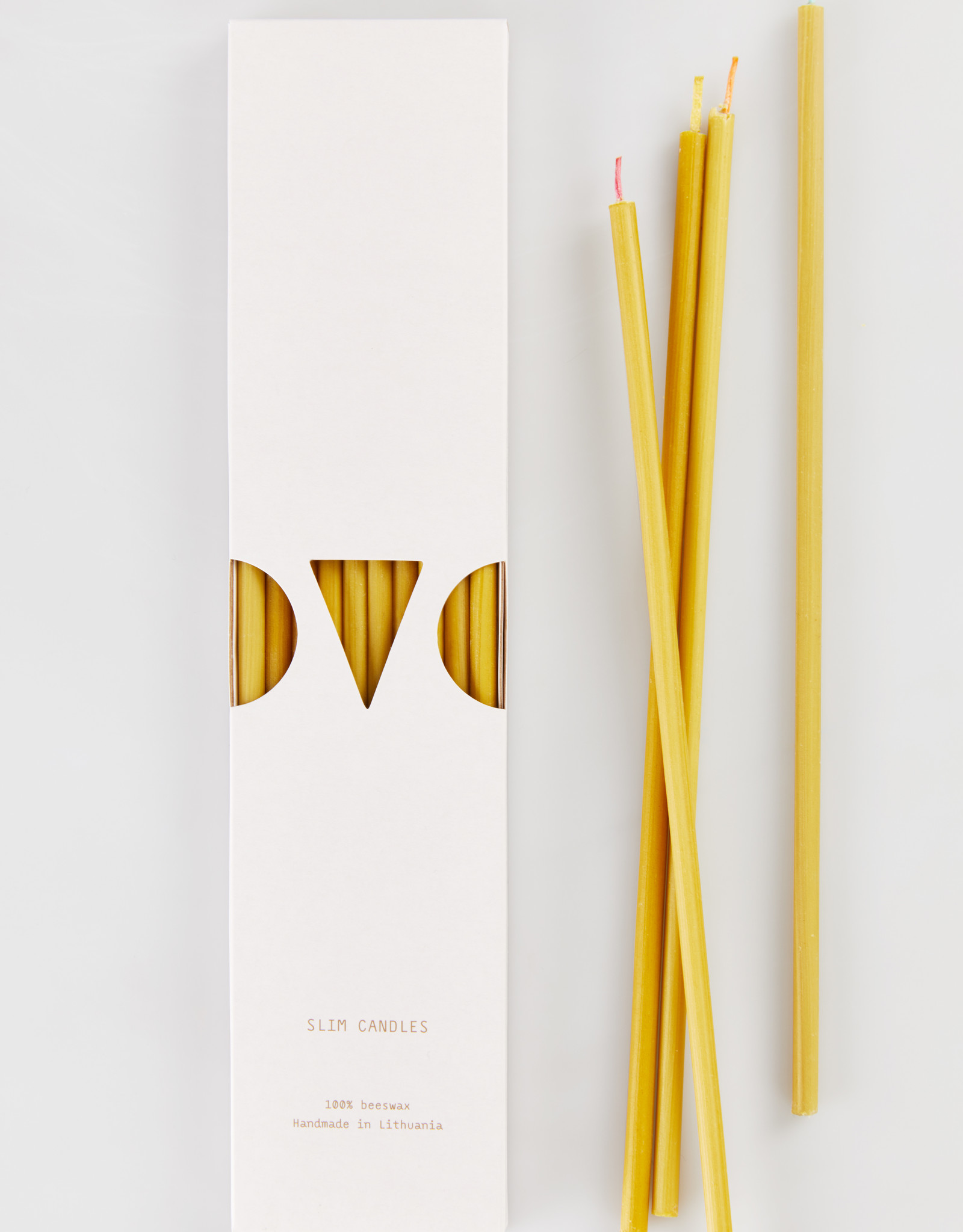 OVO Slim Candles Beeswax