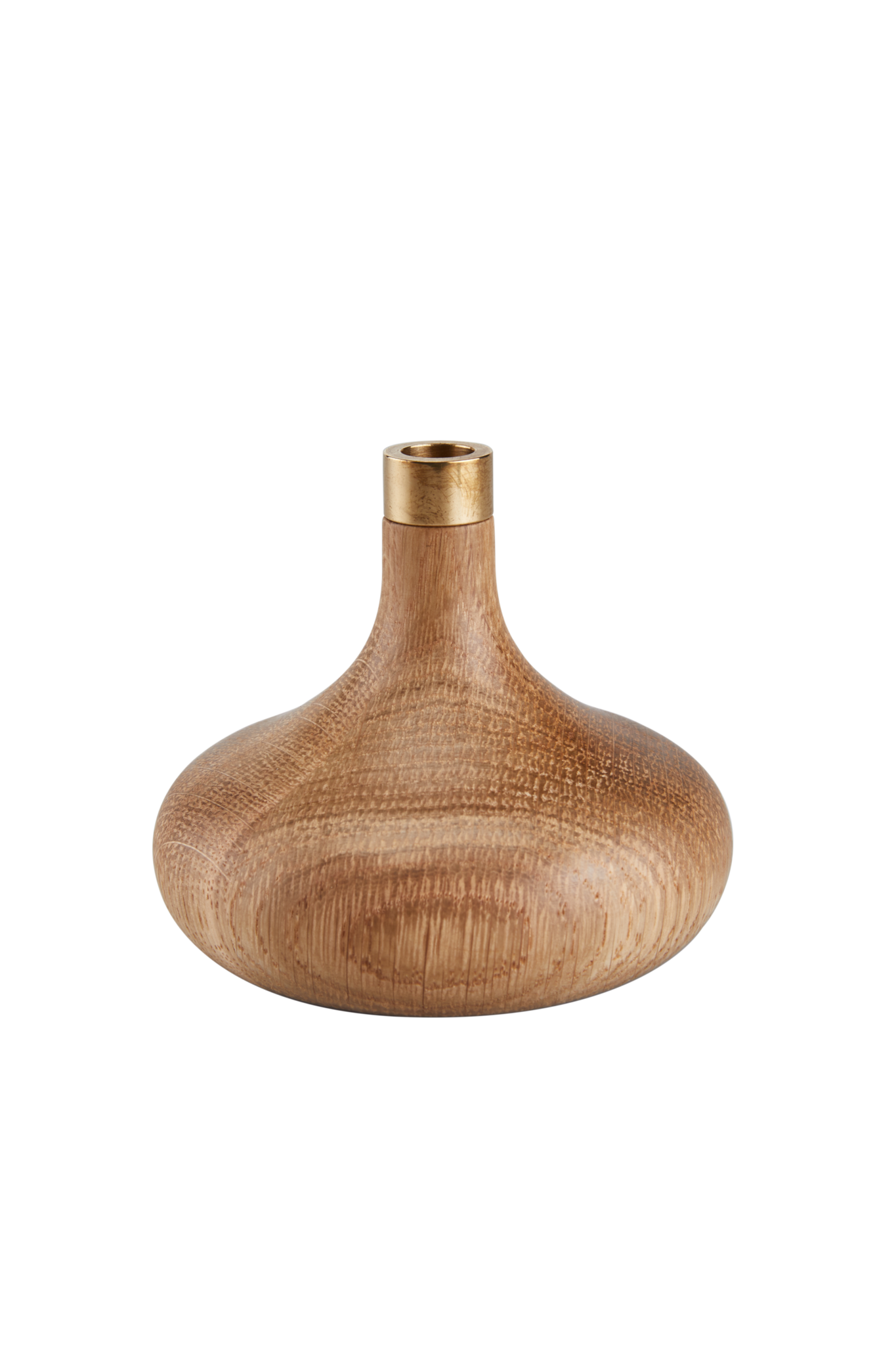 OVO Oak Candleholder