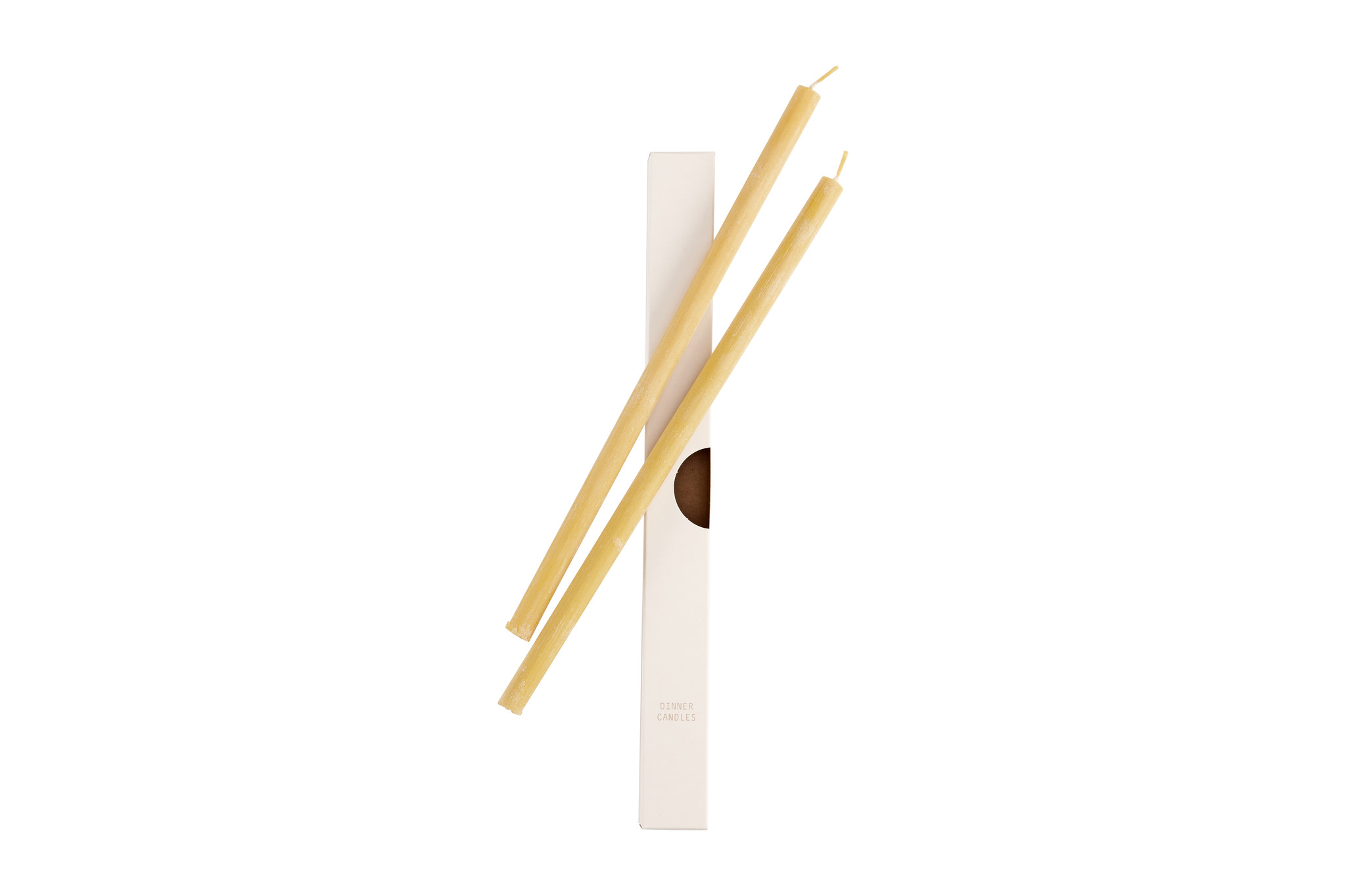 OVO kaarsen 'Diner' - bijenwas