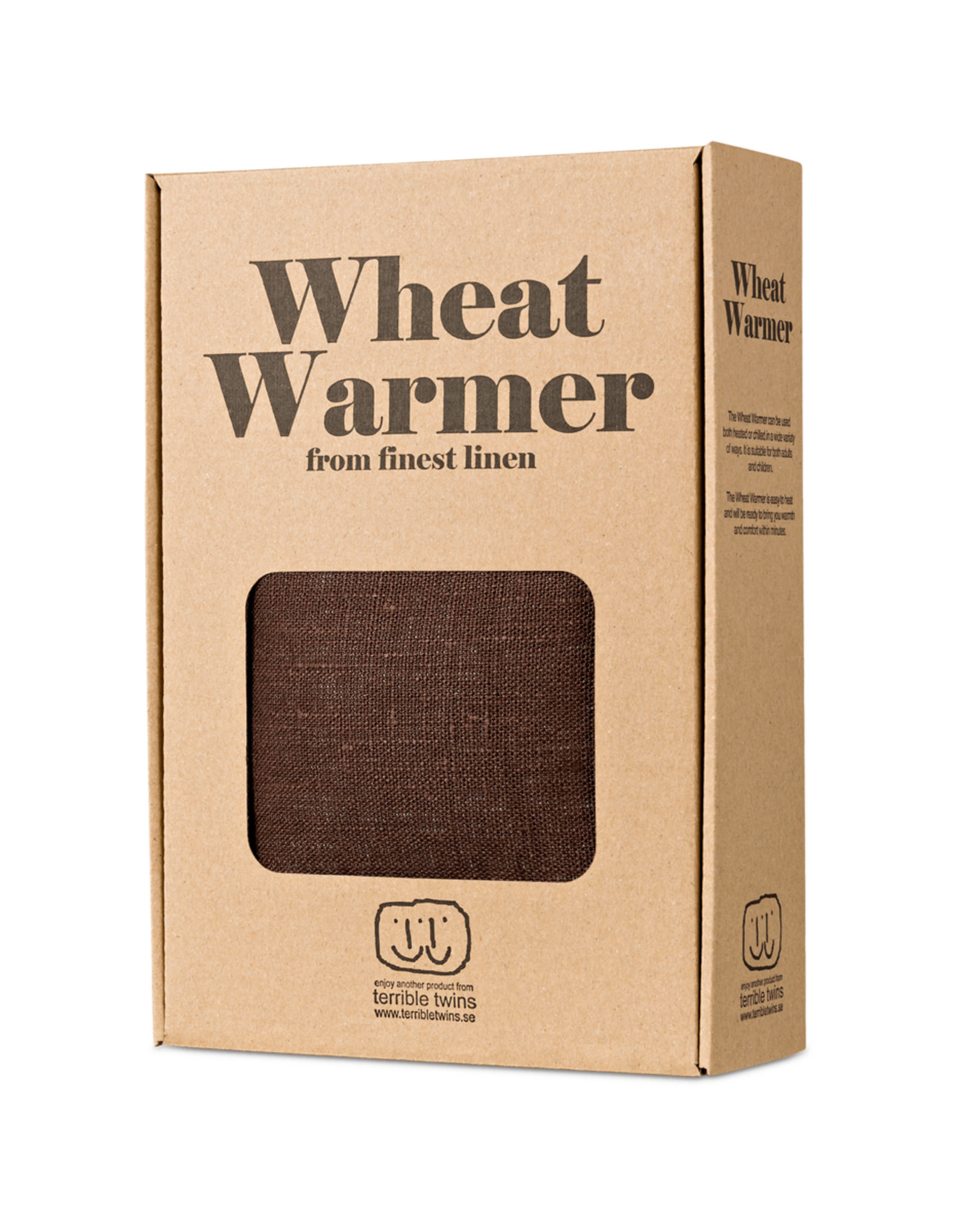 Wheat Warmer S linnen - bruin