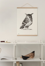 Teemu Jarvi Poster 'Owl' 30x40 cm