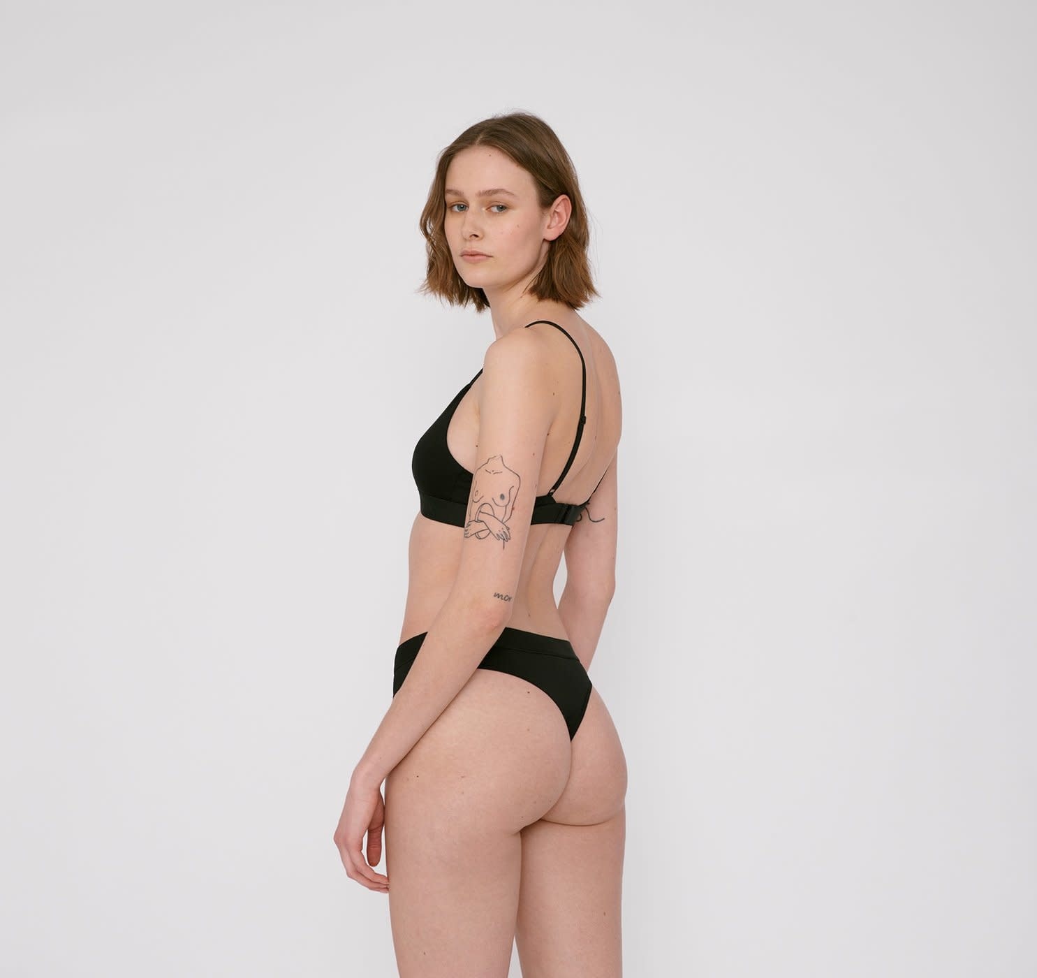 Organic Basics TENCEL Lite Tanga 2-Pack Black